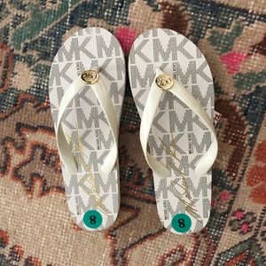Michael Kors flip flops